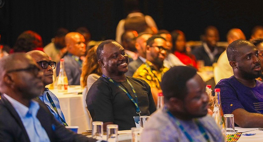 A section of participants, including ReFinD Postdoctoral Fellow Dr. Daniel Osarfo, at the forum.
